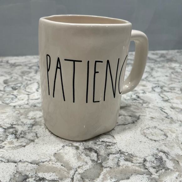 Rae Dunn Other - Rae Dunn mug coffee tea farmhouse country chic PATIENCE